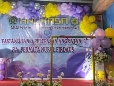 Panggung Kegiatan RA Permata NF Angkatan 1