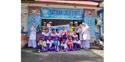 Rambu-rambu Lalulintas di Polres Ternate